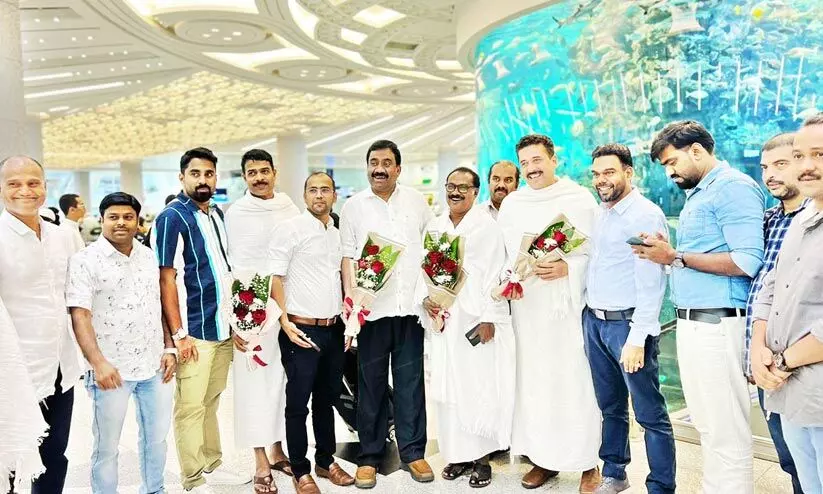 അഡ്വ. എൻ. ശംസുദ്ദീൻ എം.എൽ.എക്ക് ജിദ്ദയിൽ സ്വീകരണം