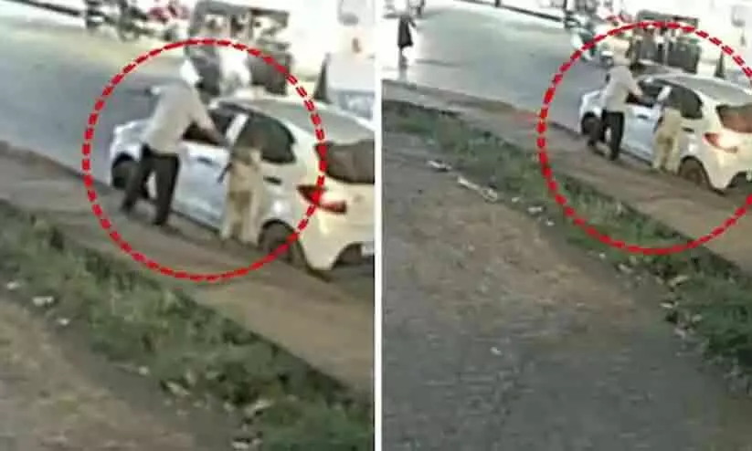 തലശ്ശേരിയിൽ കാറിൽ ചാരി നിന്നതിന് ആറുവയസുകാരനെ ഉപദ്രവിച്ച രണ്ടാമത്തെ ആളും പിടിയിൽ തലശ്ശേരിയിൽ കാറിൽ ചാരി നിന്നതിന് ആറുവയസുകാരനെ ഉപദ്രവിച്ച രണ്ടാമത്തെ ആളും പിടിയിൽ