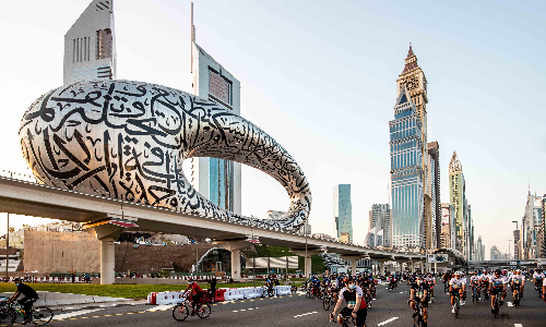 Dubai Ride on Sunday at Sheikh Zayed Road
