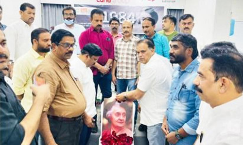 ഒ.​ഐ.​സി.​സി റി​യാ​ദ് സെ​ൻ​ട്ര​ൽ  ഇ​ന്ദി​ര ഗാ​ന്ധി ര​ക്ത​സാ​ക്ഷി​ത്വ ദി​നാ​ച​ര​ണം