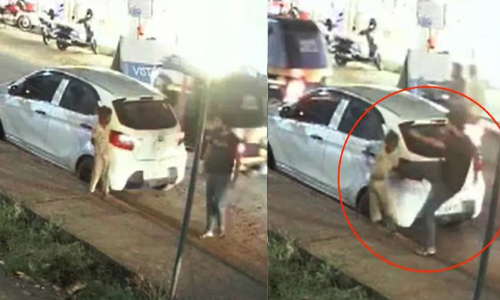 തലശേരിയില്‍ ചവിട്ടേറ്റ ആറ് വയസുകാരന്റെ തലക്ക് മറ്റൊരാളും അടിച്ചു; കൂടുതല്‍ ദൃശ്യങ്ങള്‍ പുറത്ത്