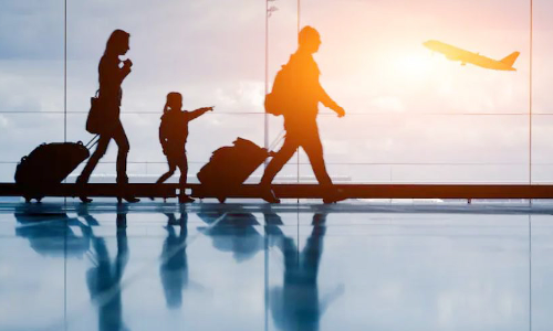 Winter school break; Airlines with high fares