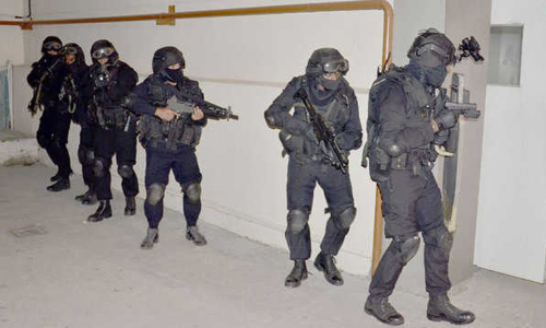 ആറിടങ്ങളില്‍ ഭീകരാക്രമണം: നഗരത്തില്‍ എന്‍.എസ്.ജി.യുവിന്‍റെ മോക്ഡ്രില്‍