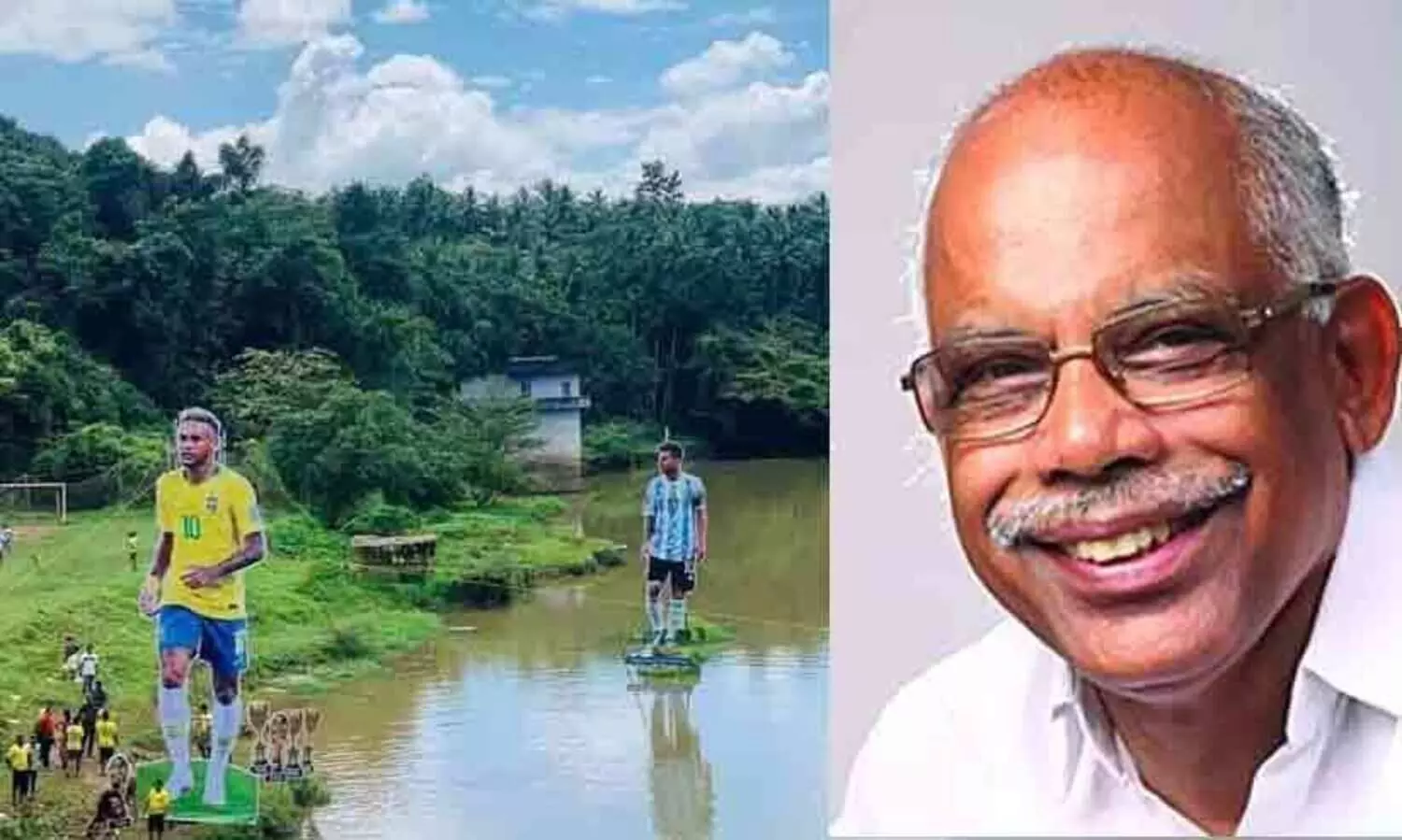 മെസ്സിയുടെയും നെയ്മറിന്റെയും കട്ടൗട്ടുകൾ പുഴയുടെ ഒഴുക്കിനെ ബാധിക്കില്ല, മാറ്റണമെന്ന വാദത്തിൽ കഴമ്പില്ല -പി.ടി.എ റഹീം എം.എൽ.എ