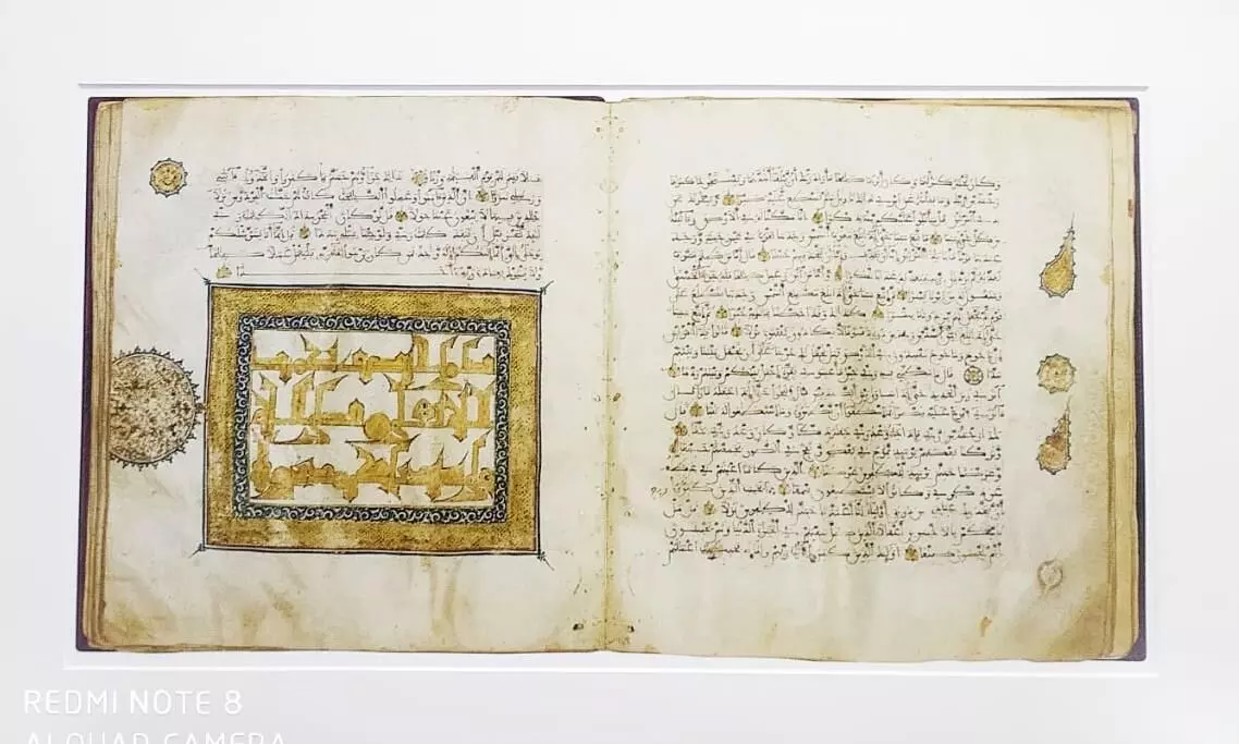 Ancient Manuscripts in Sharjah International Book Fair