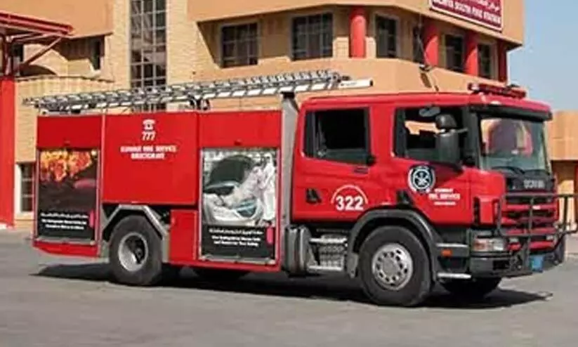 വാക്വം ക്ലീനറിൽ കുടുങ്ങിയ കുട്ടിയെ അഗ്നിരക്ഷാസേന രക്ഷപ്പെടുത്തി