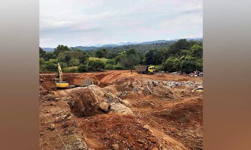 ക്വാറി മാഫിയക്കെതിരെ ഒരുക്കാൽകുന്ന് നിവാസികൾ സമരത്തിലേക്ക്