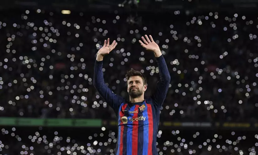 പെനാൽറ്റി നഷ്ടപ്പെടുത്തി ലെവൻഡോസ്കി; ജയത്തോടെ ജെറാർഡ് പിക്വെയെ യാത്രയാക്കി ബാഴ്സ പെനാൽറ്റി നഷ്ടപ്പെടുത്തി ലെവൻഡോസ്കി; ജയത്തോടെ ജെറാർഡ് പിക്വെയെ യാത്രയാക്കി ബാഴ്സ