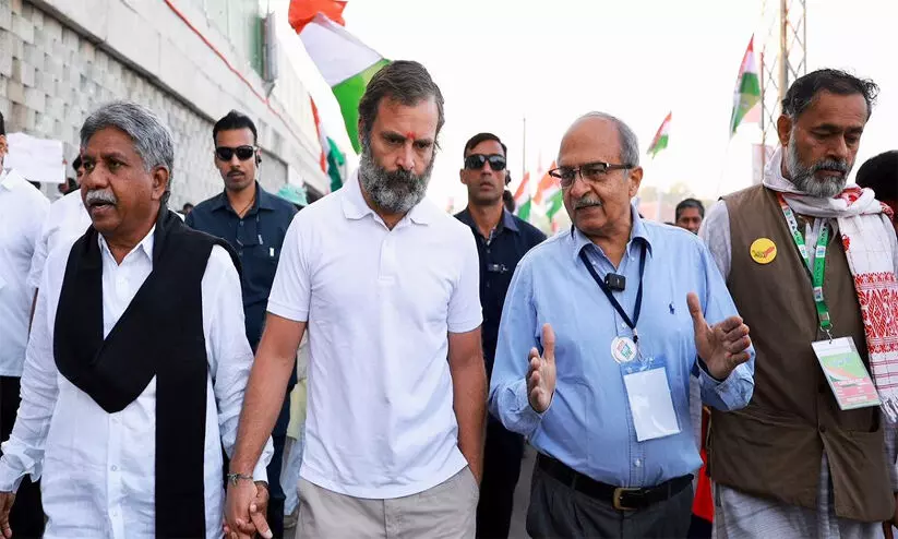 Prashant Bhushan, Bharat Jodo Yatra