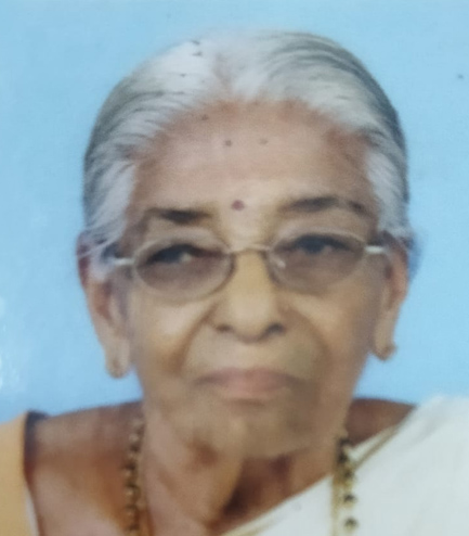 തങ്കമ്മ പിള്ള നിര്യാതയായി