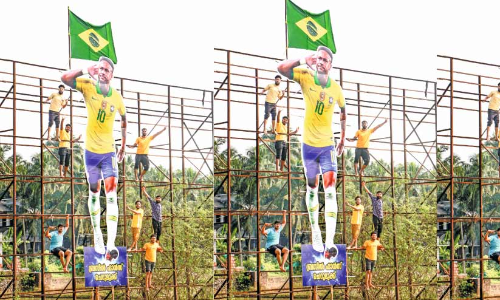 Malappuram in the spirit of the World Cup