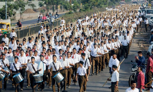 കേരളത്തിലും കശ്മീരിലും റൂട്ട് മാർച്ചിന് അനുമതിയുണ്ട്, പിന്നെന്താ തമിഴ്നാട്ടിൽ; വിധിക്കെതിരെ ആർ.എസ്.എസ്