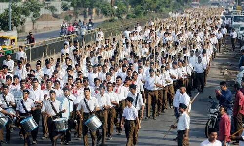 കേരളത്തിലും കശ്മീരിലും റൂട്ട് മാർച്ചിന് അനുമതിയുണ്ട്, പിന്നെന്താ തമിഴ്നാട്ടിൽ; വിധിക്കെതിരെ ആർ.എസ്.എസ്