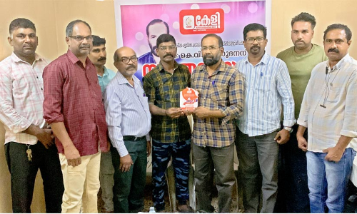കെ.വി. മധുസൂദനന് കേളി യാത്രയയപ്പ് നൽകി