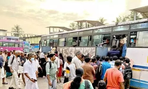 സ്വകാര്യ ബസ് സമരം; കെ.എസ്​.ആർ.ടി.സിക്ക്​ കൊയ്​ത്തായി