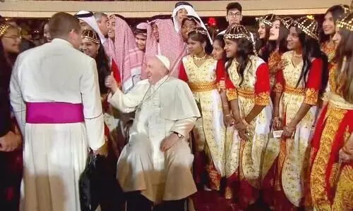 Dont lose the courage to dream big - Pope