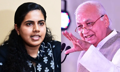 arya-rajendran--arif muhammed khan