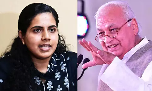 arya-rajendran--arif muhammed khan