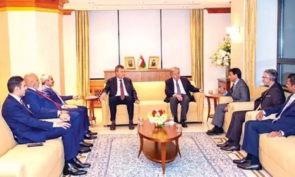 Peace effort; The UN secretary praised Oman