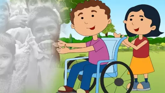 മഴവില്ലിൻ നിറച്ചാർത്തുമായി കുട്ടിക്കുരുന്നുകൾ ഭിന്നശേഷി കലാമേള ശ്രദ്ധേയമായി മഴവില്ലിൻ നിറച്ചാർത്തുമായി കുട്ടിക്കുരുന്നുകൾ ഭിന്നശേഷി കലാമേള ശ്രദ്ധേയമായി