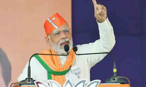 എ ഫോർ ആദിവാസി: ഗുജറാത്തിൽ ബി.ജെ.പി പ്രചാരണത്തിന് തുടക്കംകുറിച്ച് മോദി