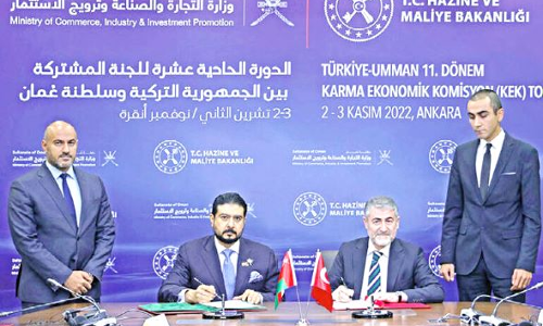Oman and Turkey to boost trade