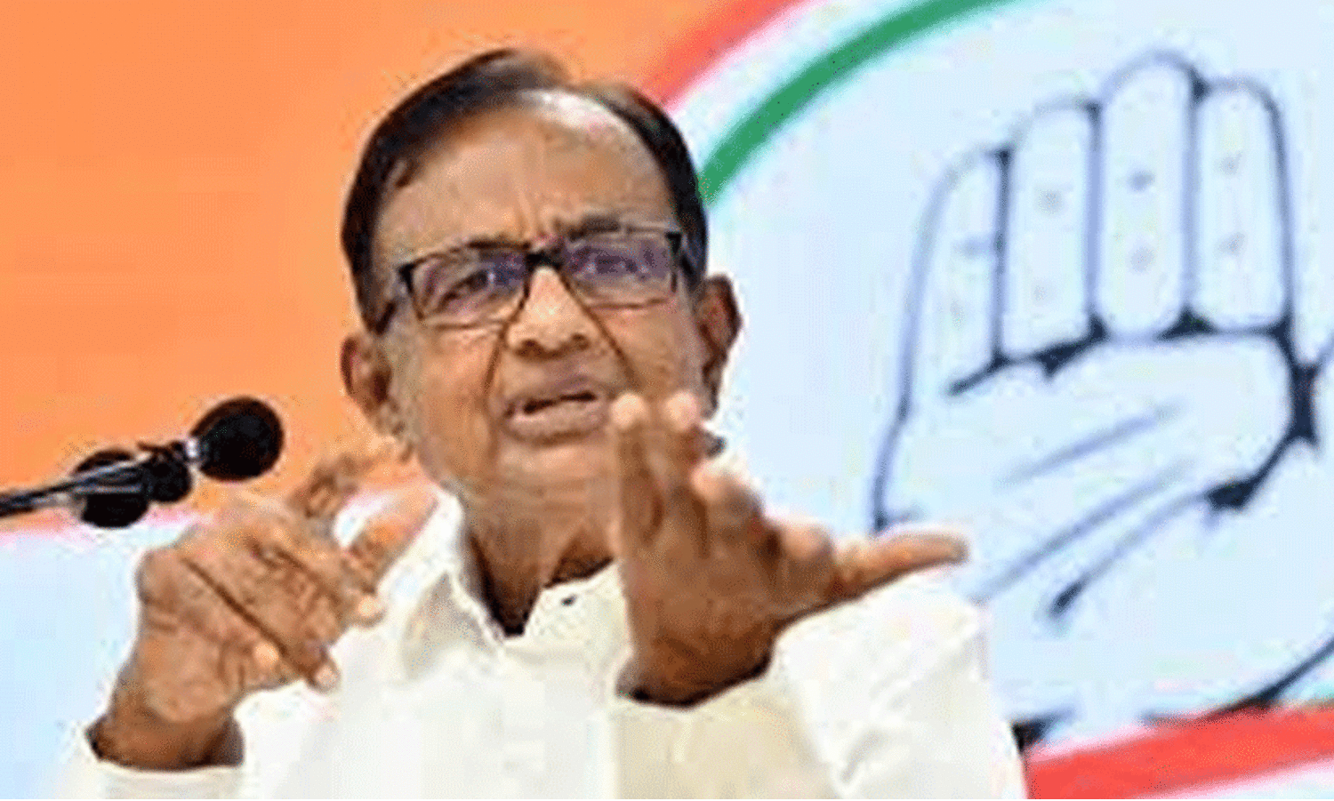 Congress leader P Chidambaram