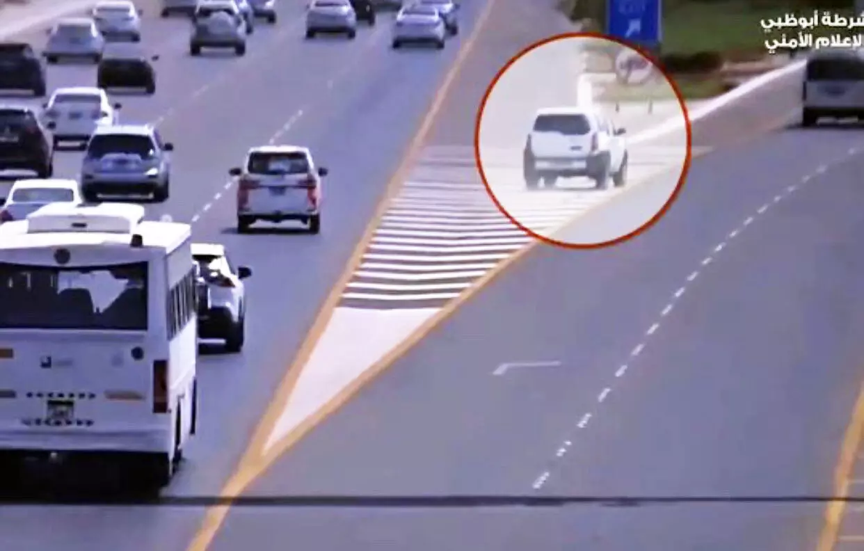 Dont change direction suddenly: Abu Dhabi Traffic Department warns drivers