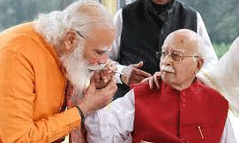 LK Advani, PM modi