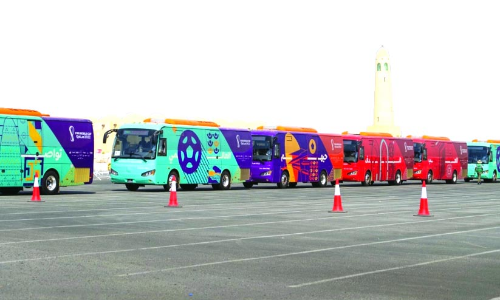 ഖത്തർ ലോകകപ്പ് ബസുകൾ