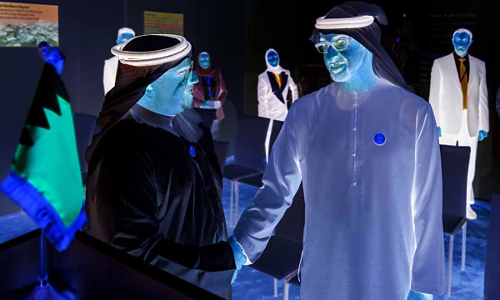 Bahrain crown prince holds meeting with various GCC leaders