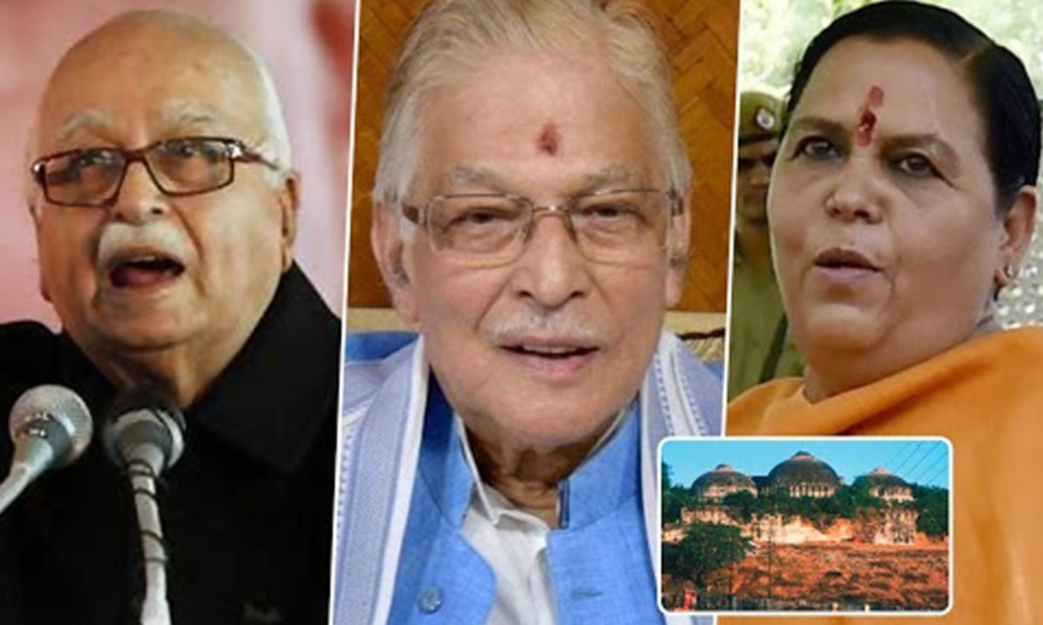 advani joshy umabharati