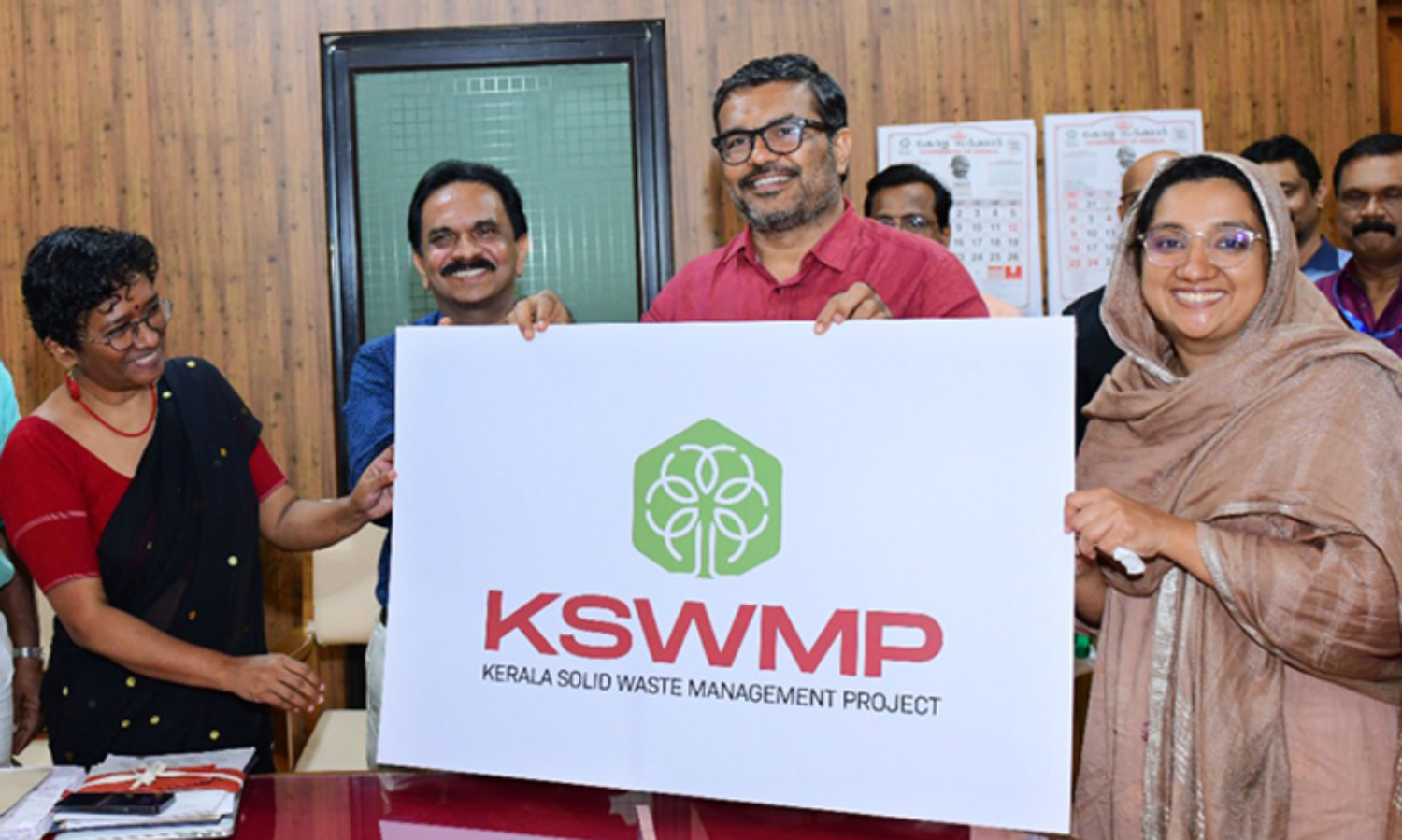 ഖരമാലിന്യ പരിപാലന പദ്ധതിയുടെ ലോഗോയും വെബ്‌സൈറ്റും പ്രകാശനം ചെയ്തു