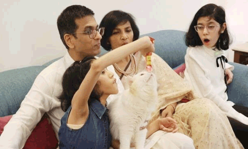 Justice DY Chandrachuds family Justice DY Chandrachuds family