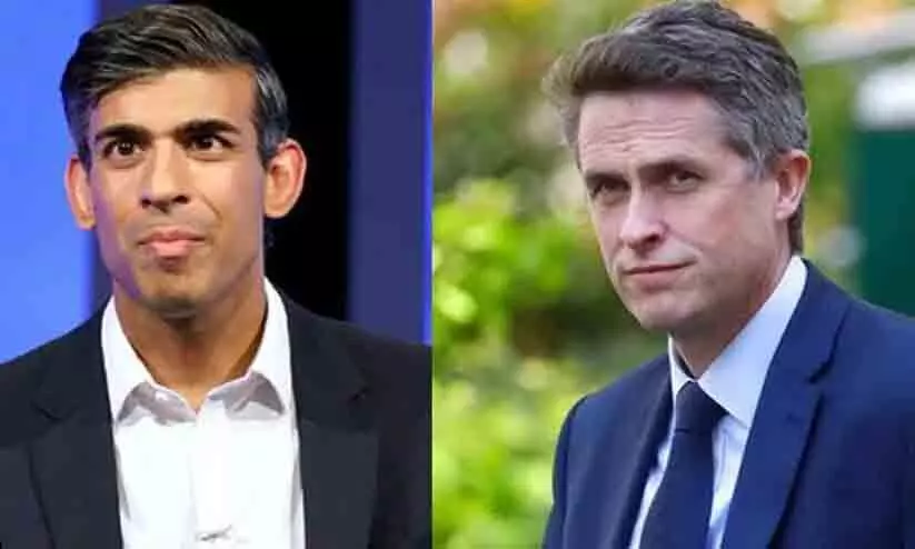 Rishi Sunak, Gavin Williamson Rishi Sunak, Gavin Williamson