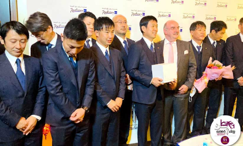 qatar worldcup; Japan team has arrived