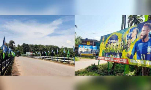 മലയോരത്തും ലോകകപ്പ് ആരവം