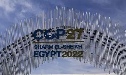 കാ​ലാ​വ​സ്ഥ വ്യ​തി​യാ​ന ഉ​ച്ച​കോ​ടി; ഈ​ജി​പ്തി​ൽ കാ​റ്റാ​ടി​പ്പാ​ടം നി​ർ​മി​ക്കാ​ൻ യു.​എ.​ഇ ക​രാ​ർ