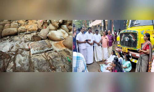 സപ്ലൈകോ ഗോഡൗണിൽനിന്ന്​ വെള്ളം കയറി നശിച്ച അരി മാറ്റാൻ ശ്രമം; സംഘർഷം