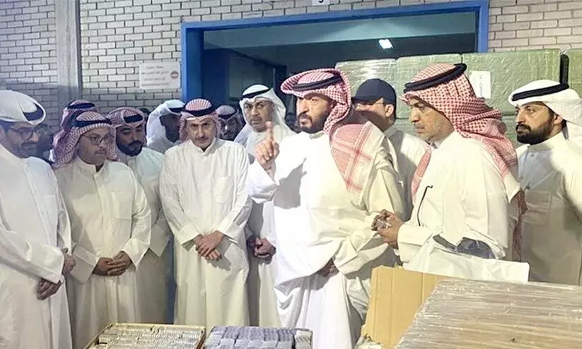 ലഹരിക്കടത്തിനെതിരെ കുവൈത്തിൽ കർശന നടപടി തുടരുന്നു ലഹരിക്കടത്തിനെതിരെ കുവൈത്തിൽ കർശന നടപടി തുടരുന്നു