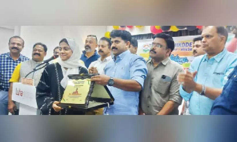 സ്വർണമെഡൽ ജേതാവ് ഖദീജ നിസക്ക് ഒ.ഐ.സി.സി സ്വീകരണം