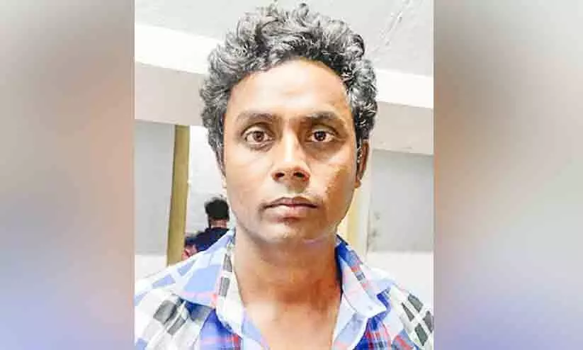 Interstate worker arrested with brown sugar and ganja