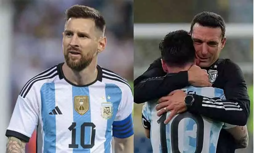 ഇത് മെസ്സിയുടെ അവസാന ലോകകപ്പാകില്ല; ആരാധകർക്ക് പ്രതീക്ഷ നൽകി അർജന്റീന പരിശീലകൻ ഇത് മെസ്സിയുടെ അവസാന ലോകകപ്പാകില്ല; ആരാധകർക്ക് പ്രതീക്ഷ നൽകി അർജന്റീന പരിശീലകൻ