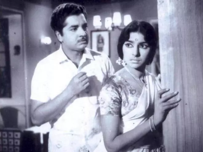 പ്രേം നസീറും ശാരദയും