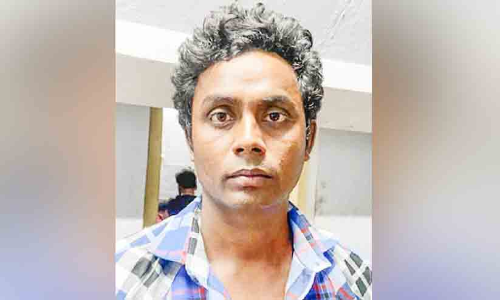 Interstate worker arrested with brown sugar and ganja