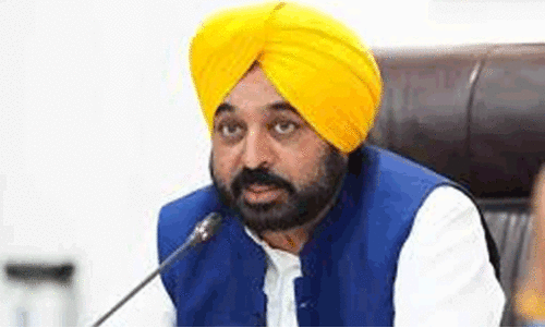 Chief minister Bhagwant Mann