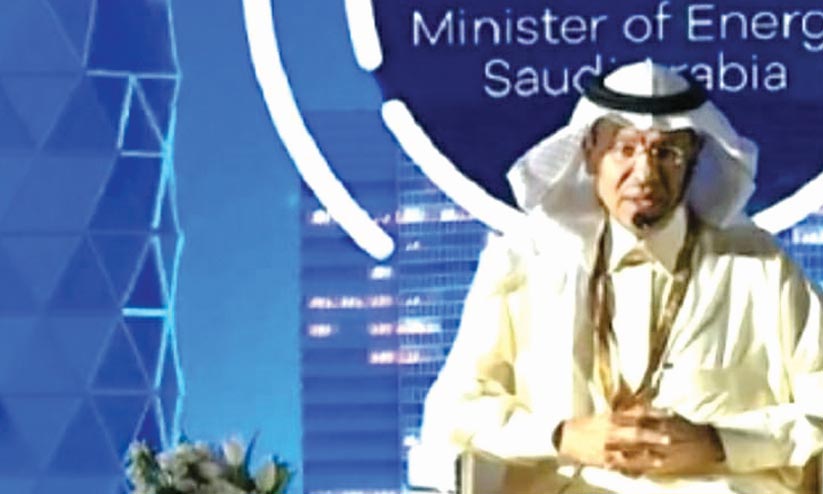 സൗദിയുടെ എണ്ണയില്ലാതെ ലോകത്തിന് അധികനാൾ മുന്നോട്ടു നീങ്ങാനാകില്ല -ഊർജമന്ത്രി