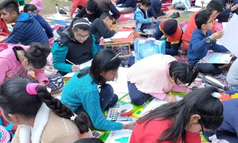 മഴവില്ല് 2022 സംസ്ഥാന ബാലചിത്രരചന മത്സരം