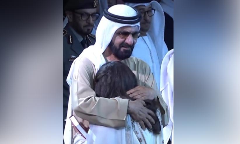 ഉമ്മയെ കുറിച്ച് കേട്ട് കണ്ണീരണിഞ്ഞ് ശൈഖ് മുഹമ്മദ്