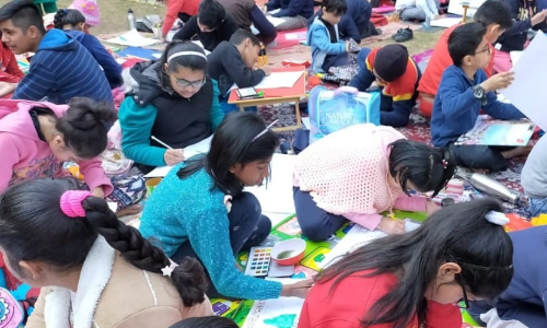 മഴവില്ല് 2022 സംസ്ഥാന ബാലചിത്രരചന മത്സരം